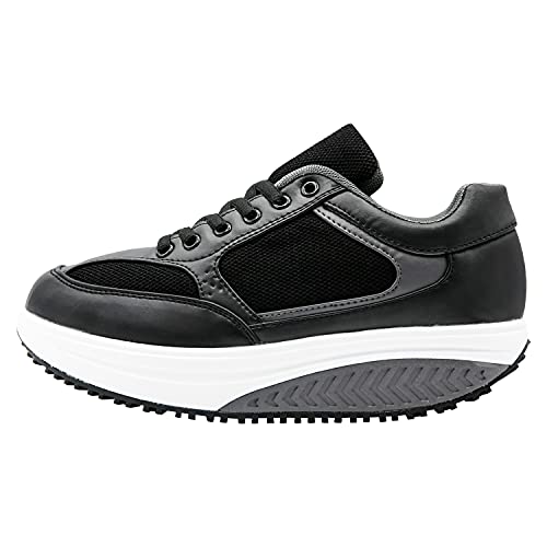 Mapleaf orthopaedische Schuhe Damen Herren Sneaker Hausschuhe air Shoes einlegesohlen Laufschuhe Hallenschuhe Fashion atmungsaktiv Schuh elegant bequem Herrenschuhe Schuheinlagen schwarz größe 40 von Mapleaf
