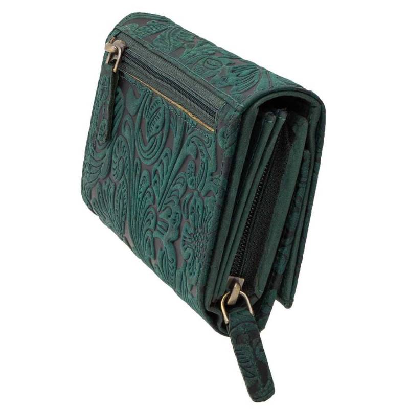 Damen Portemonnaie Geldbörsen Oder Geldbeutel Aus Echt Büffelleder Mit Rfid Schutz Kompakt Besonderes Vielen Kreditkartenfächer von MarBelloShop