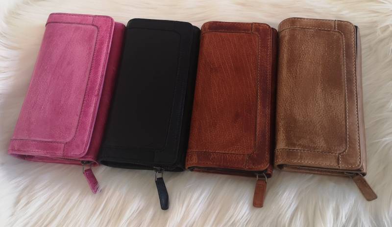 Damen Portemonnaie Geldbörsen Oder Geldbeutel Aus Echt Leder Mit Rfid Schutz Groß Und Kompakt Besonderes Vielen Kreditkartenfächer von MarBelloShop