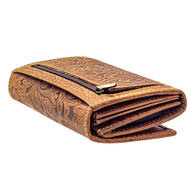 Damen Reisetasche Geldbörsen Oder Geldbeutel Aus Echtleder Mit Rfid Schutz Kompakt Besonderes Vielen Kreditkartenfächer von MarBelloShop