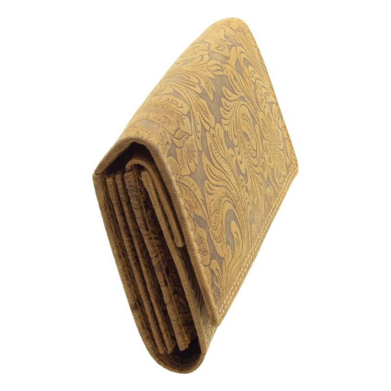 Geldbörsen Für Damen Aus Echtem Büffelleder Mit Rfid-Schutz. Kompakt Besonders Vielen Kreditkartenfächern von MarBelloShop