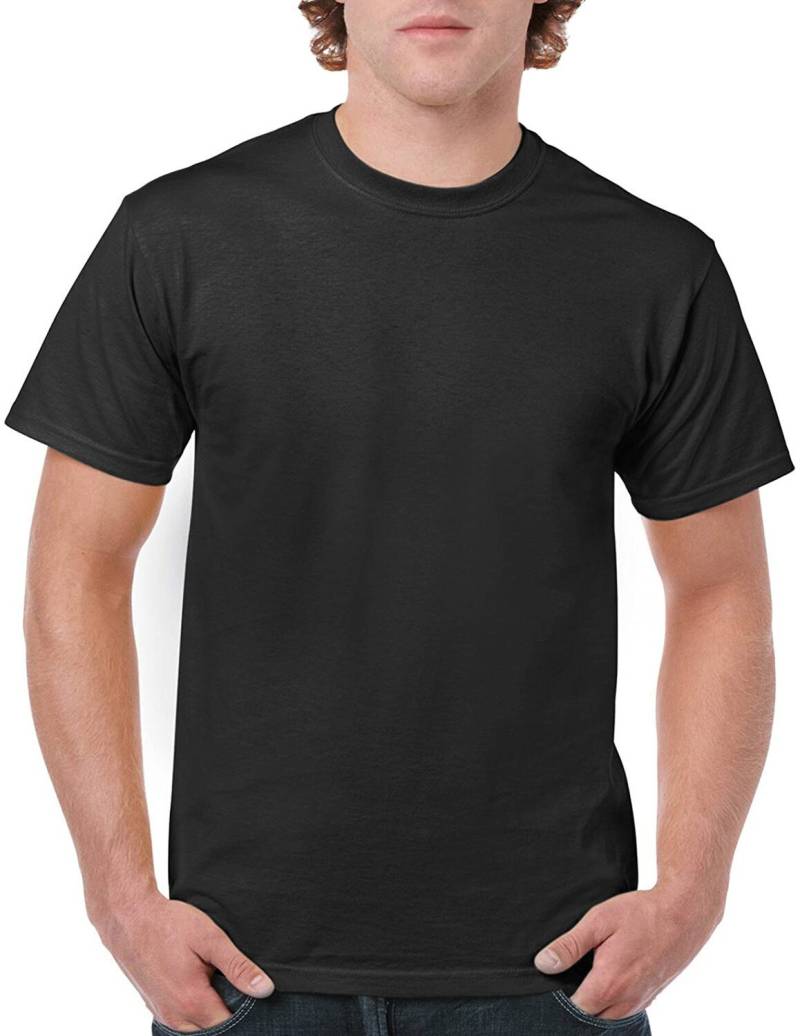 Herren Basic Regular Fit Kurzarm T-Shirt Einfarbig Und Aus Erstklassige Qualität Baumwolle von MarBelloShop