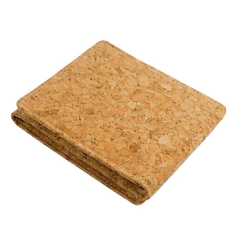 Marbello Vegan Faltbar Geldbörse Reise Geldbeutel Aus Echtem Kork Kompakt Mit Vielen Kreditkartenfächer Für Business Herren von MarBelloShop