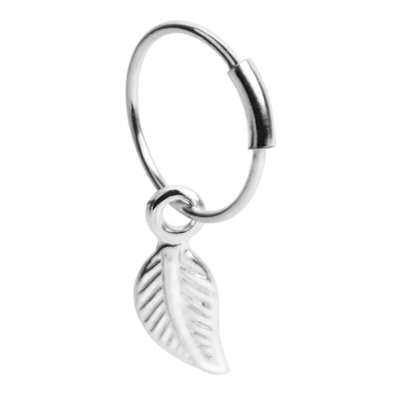 Piercing Ring 925 Sterling Silber Dünn Mit Feder Hoop Ohrpiercing Und Nasenpiercing | Tunnel Closure Für Frauen, Männer Lgbt von MarBelloShop