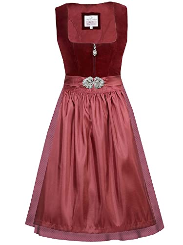 Marjo Dirndl Inka 65er Länge rot | Mididirndl Samt schlicht elegant | Damen Gr. 42 Marjo Dirndl Inka 65er Länge rot | Mididirndl Samt schlicht elegant | Damen Gr. 42 von MarJo Glorious Collection