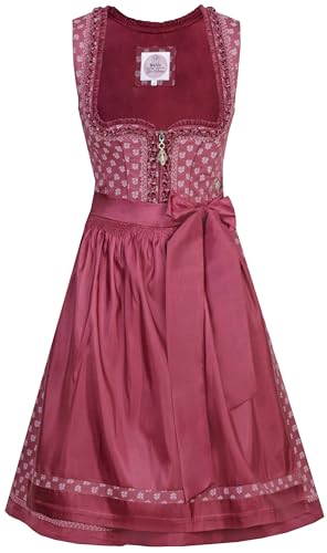 MarJo - Damen Trachten Dirndl (55 cm), GL-7-Melinda (686555-020041), Größe:44, Farbe:Beere (0114) von MarJo