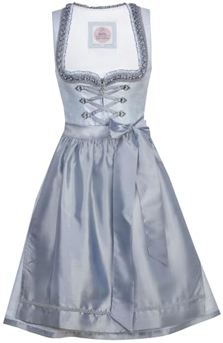 MarJo - Damen Trachten Dirndl (58 cm), GL-8-Kathi (695958-020039), Größe:38, Farbe:wasserblau (0779) von MarJo