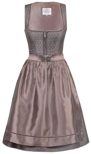 MarJo Damen Midi Dirndl DORMITZ braun 36 von MarJo