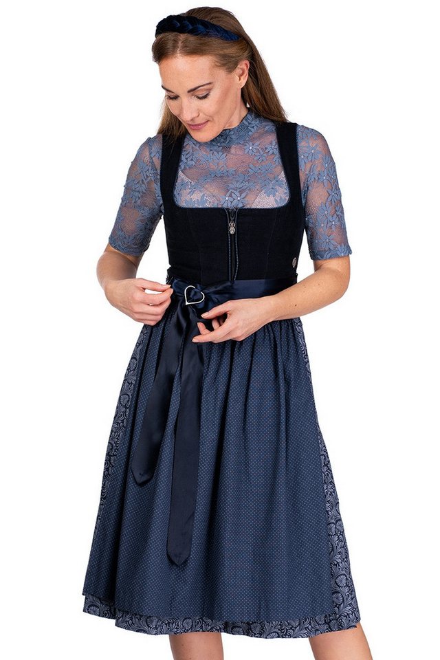 MarJo Dirndl Cord Dirndl 2tlg. - CONNY - deep ocean von MarJo