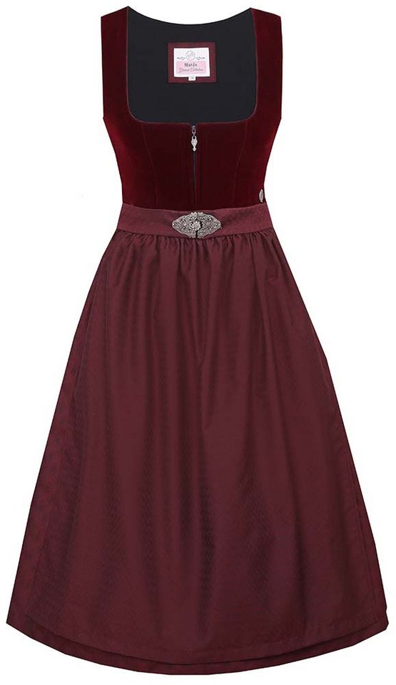 MarJo Dirndl Dirndl Grafling 65cm Länge rotwein von MarJo