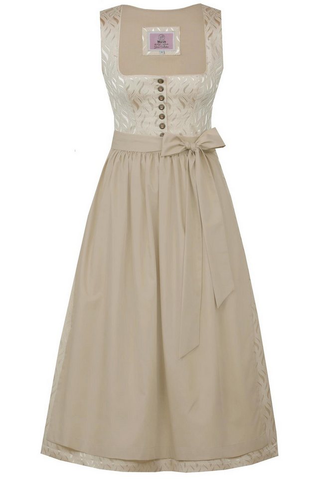 MarJo Dirndl 'Griesstätt' 917770, 70 cm - Taupe von MarJo