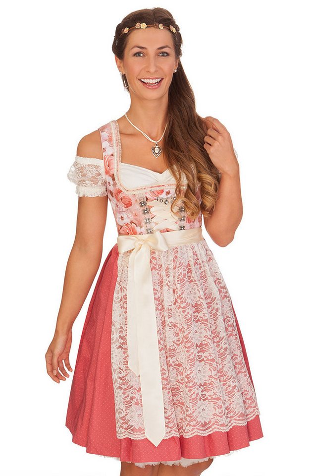 MarJo Dirndl Midi Dirndl 2tlg. - BIONDA II - apricot von MarJo