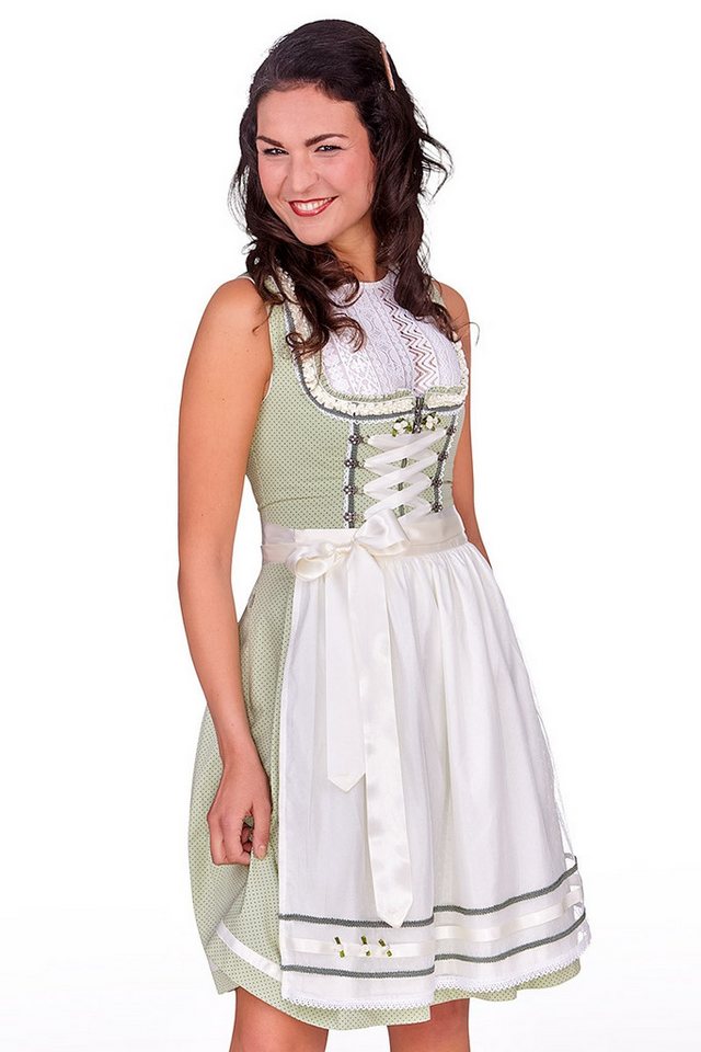 MarJo Dirndl Mini Dirndl 2tlg. - RICARDA - sage light von MarJo