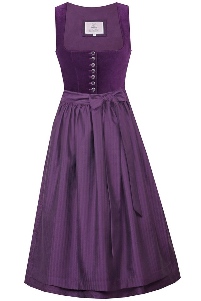 MarJo Dirndl 'Nussdorf', Rocklänge 70cm - Brombeer von MarJo