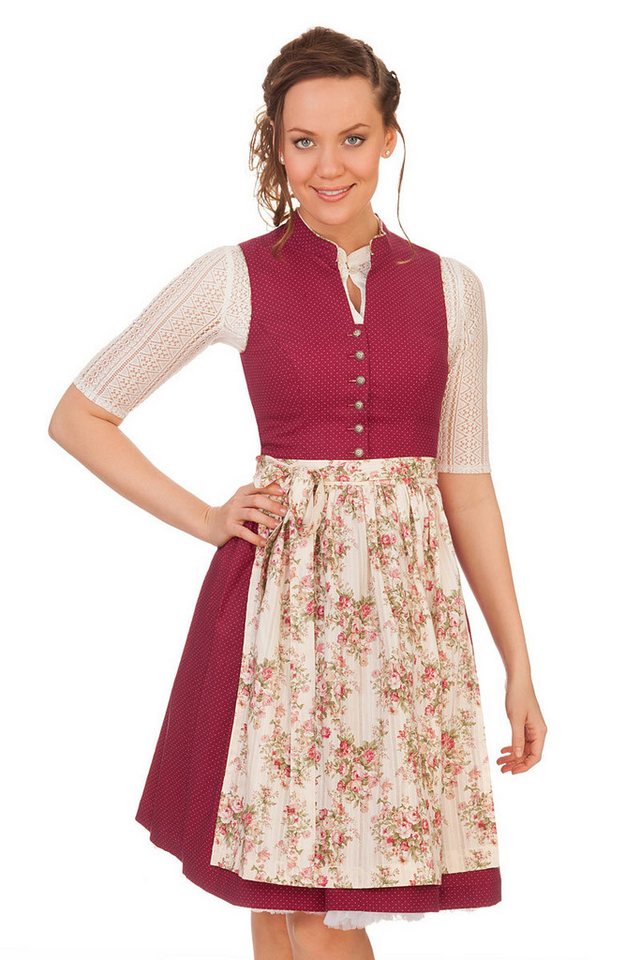 MarJo Dirndl Retro Dirndl 2tlg. - GERLINDA - brombeer von MarJo