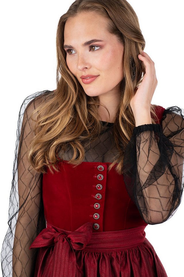 MarJo Dirndl Samt Dirndl 2tlg. - NUSSDORF - kirsche von MarJo