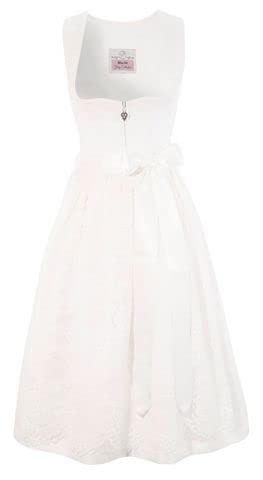 MarJo Dirndl midi 65 cm Jasmin Off White, Gr. 38 von MarJo