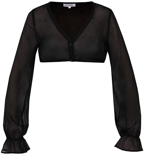 MarJo Dirndlbluse Arnstein V-Ausschnitt schwarz Größe 38 von MarJo