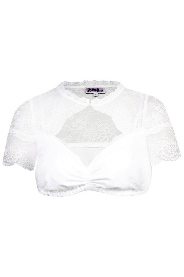 MarJo Dirndlbluse Dirndlbluse - HENNI-NINETTE - offweiß, weiß von MarJo