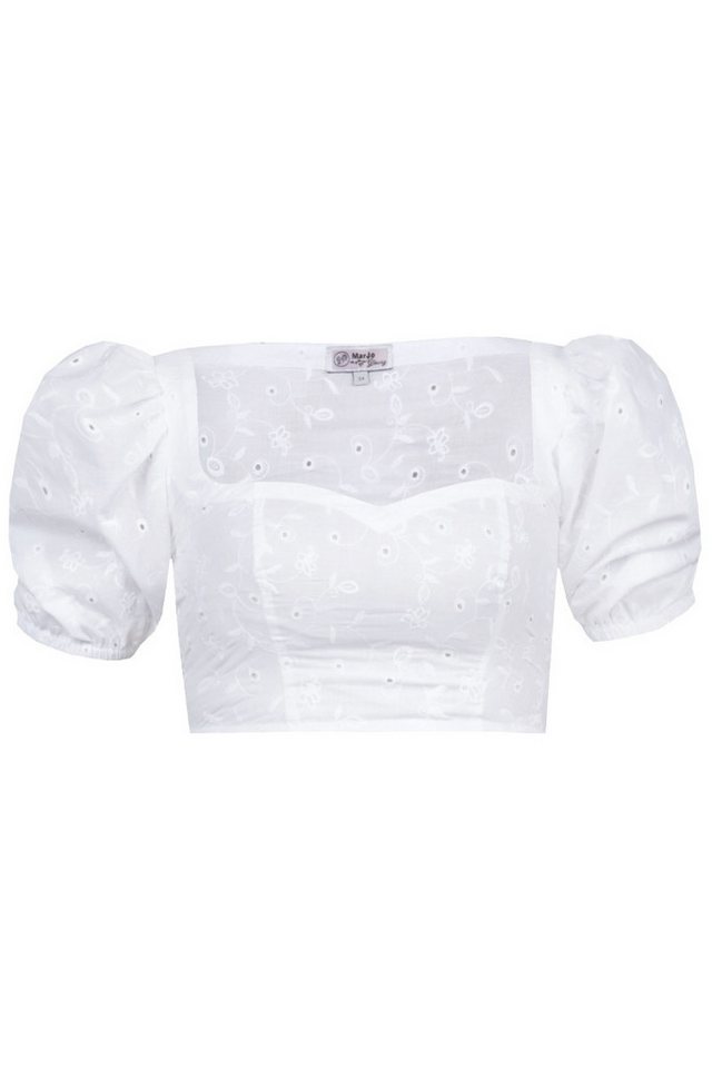 MarJo Dirndlbluse Dirndlbluse - KAMILLA-SARAH - weiß von MarJo