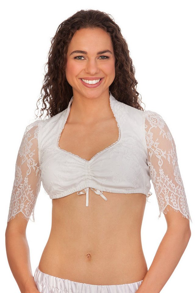 MarJo Dirndlbluse Dirndlbluse - NIA-CHRISTINA - offweiß von MarJo
