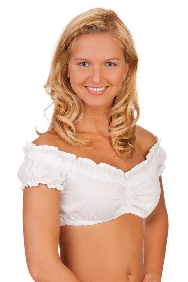 MarJo Dirndlbluse Dirndlbluse - TINI - weiß MarJo Dirndlbluse Dirndlbluse - TINI - weiß von MarJo