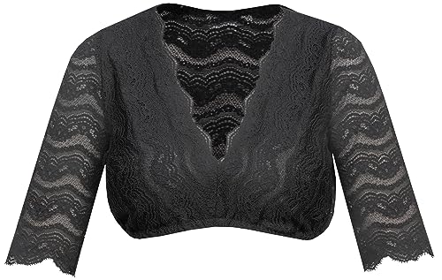 MarJo Dirndlbluse Gina-Lotta halbarm Off White - 40 von MarJo