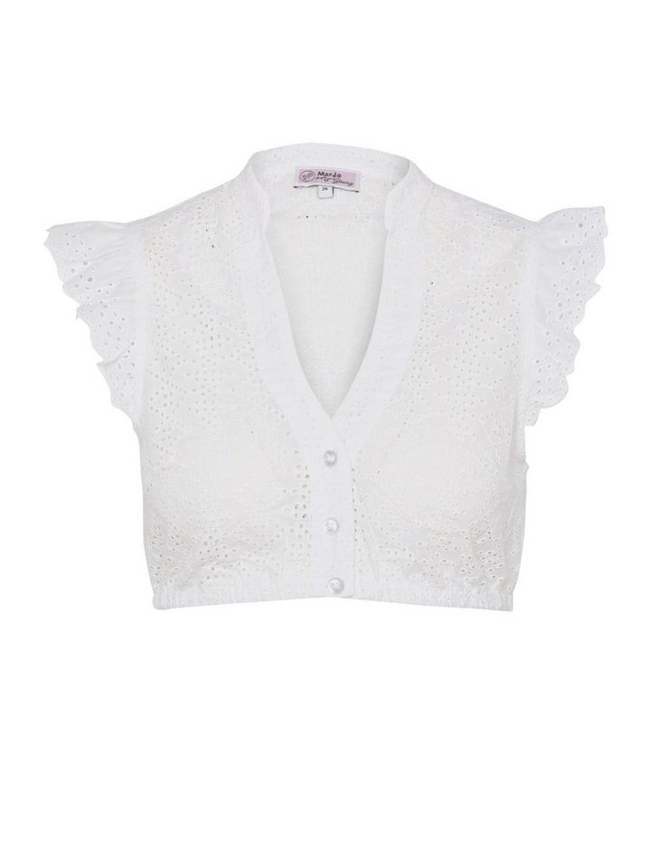 MarJo Funktionsbluse GL-9-Kemmern (1-tlg) Drapiert/gerafft von MarJo