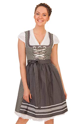 MarJo Midi Dirndl 2tlg. - FIA - grau von MarJo