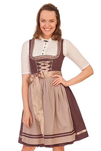 MarJo Midi Dirndl 2tlg. - FINI - Bordeaux von MarJo