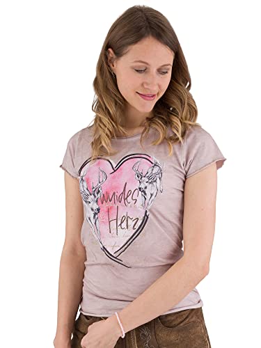 MarJo Trachten T-Shirt Romina wolkengrau S von MarJo