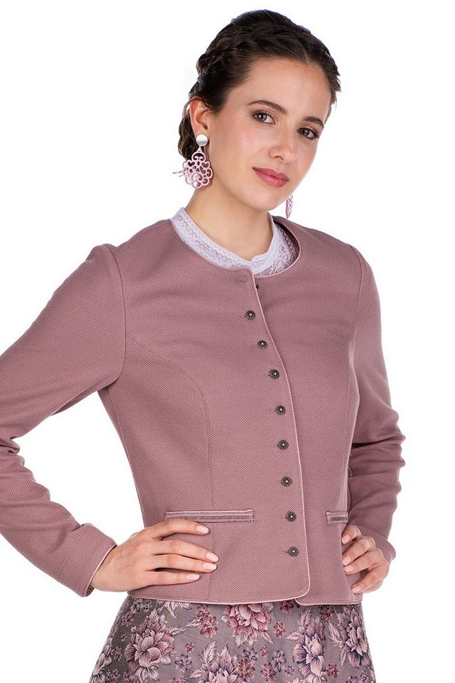 MarJo Trachtenjanker Trachtenblazer Damen - BRITTA - mauve light von MarJo