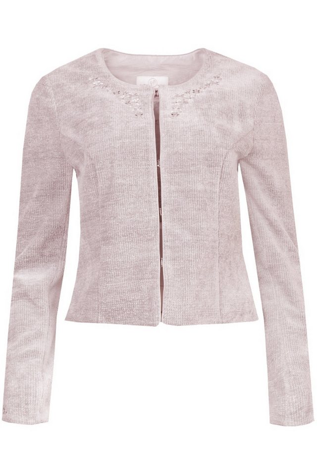 MarJo Trachtenjanker Trachtenjacke Damen - BELLA - puderrosé, summercloud von MarJo