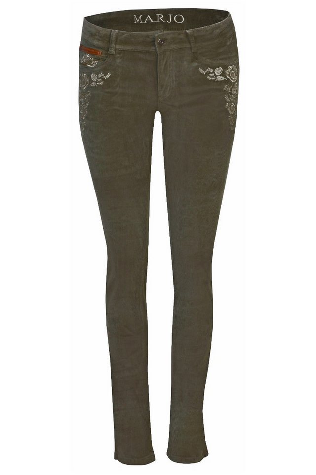MarJo Trachtenjeans Trachtenhose Damen - COLEEN LANG - moos MarJo Trachtenjeans Trachtenhose Damen - COLEEN LANG - moos von MarJo
