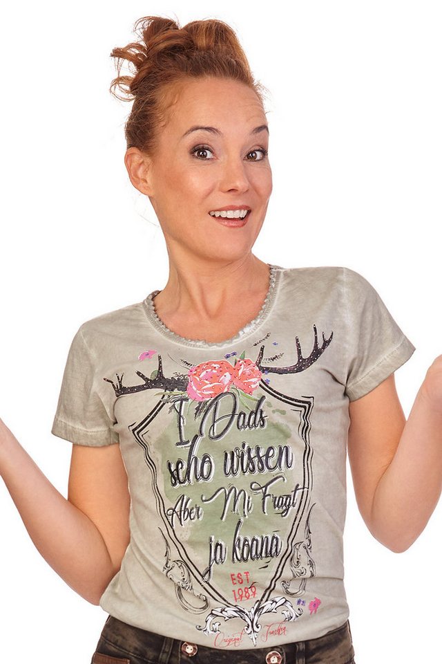 MarJo Trachtenshirt Trachtenshirt Damen - MANU - taupe MarJo Trachtenshirt Trachtenshirt Damen - MANU - taupe von MarJo