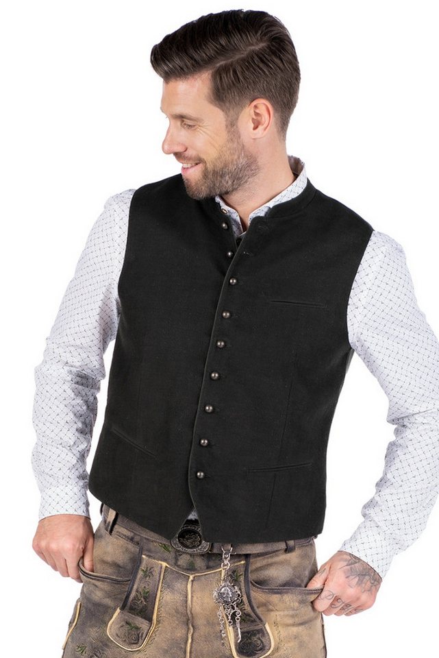 MarJo Trachtenweste Cordweste - KIRCHDORF - olive von MarJo