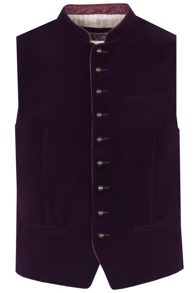 MarJo Trachtenweste Samtweste - NEUCHING - pflaume von MarJo