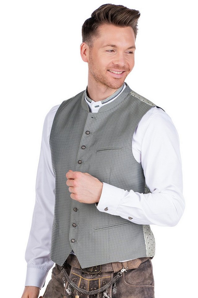 MarJo Trachtenweste Trachtenweste - ANTON - gischt von MarJo