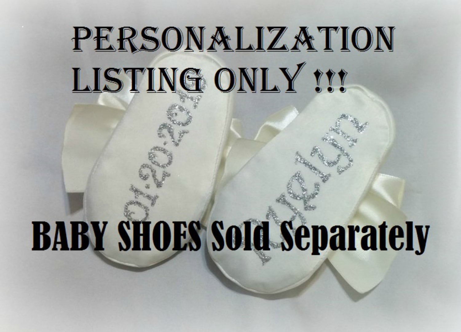 Babyschuhe Personalisierung - Fügen Sie Namen/Datum Zu Weichen Schuhen Hinzu von MarVikBaby