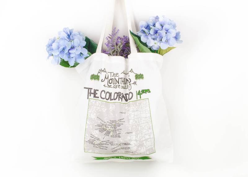 Colorado 14Ers Einkaufstasche Berg Co Fourteeners Wiederverwendbare Lebensstil Geschenk Einzigartiges Colorado 14Ers Einkaufstasche Berg Co Fourteeners Wiederverwendbare Lebensstil Geschenk Einzigartiges von MarandMontana
