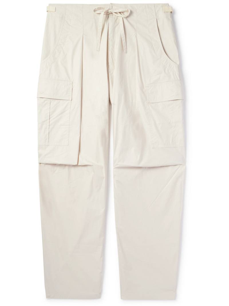 Marant - Caleb Straight-Leg Cotton-Blend Poplin Drawstring Cargo Trousers - Men - Neutrals - FR 38 von Marant