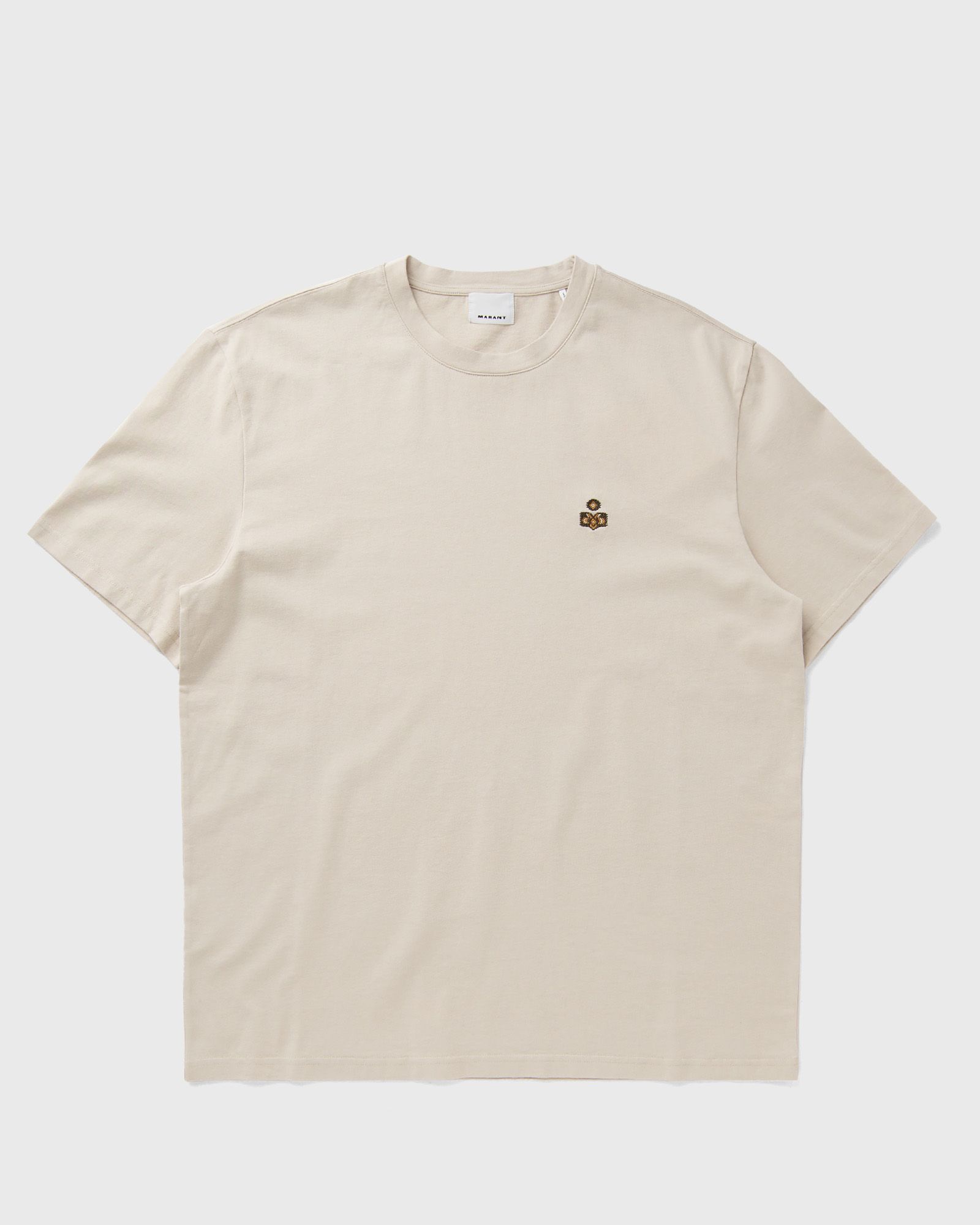 Marant IKAT LOGO HEAVY T-SHIRT men Shortsleeves beige in Größe:M Marant IKAT LOGO HEAVY T-SHIRT men Shortsleeves beige in Größe:M von Marant