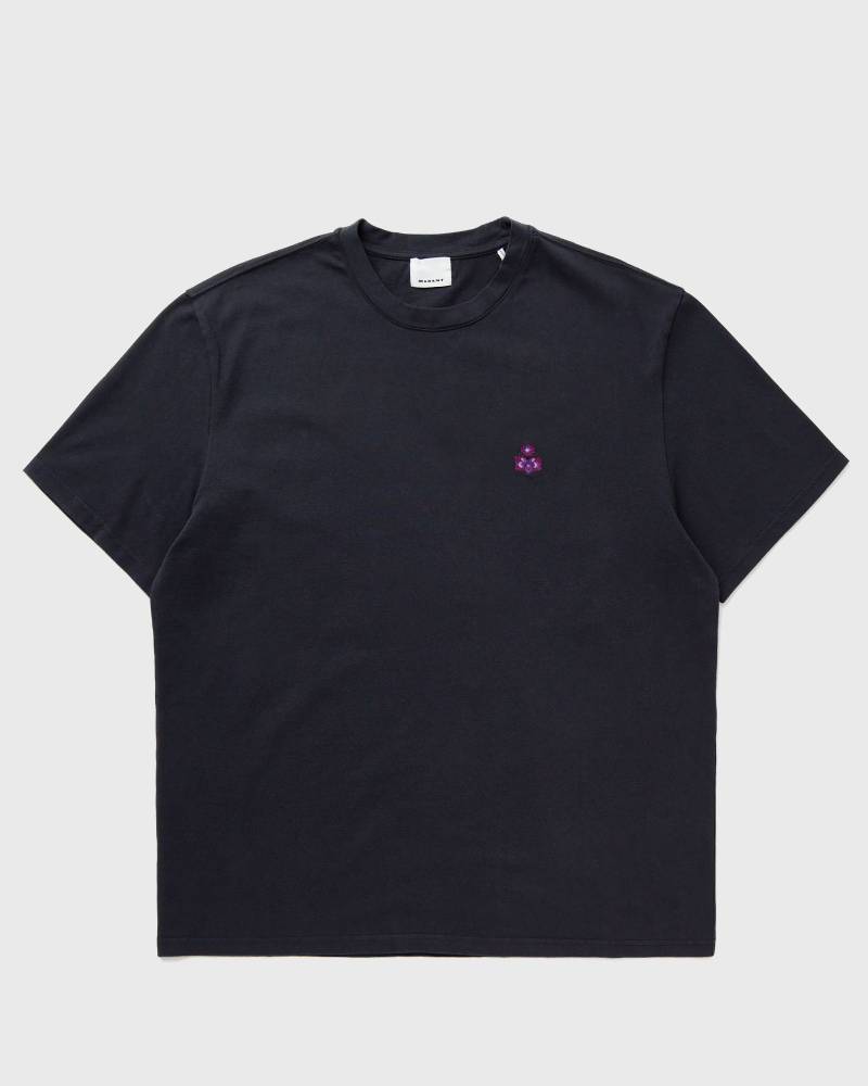 Marant IKAT LOGO HEAVY T-SHIRT men Shortsleeves blue in Größe:M von Marant