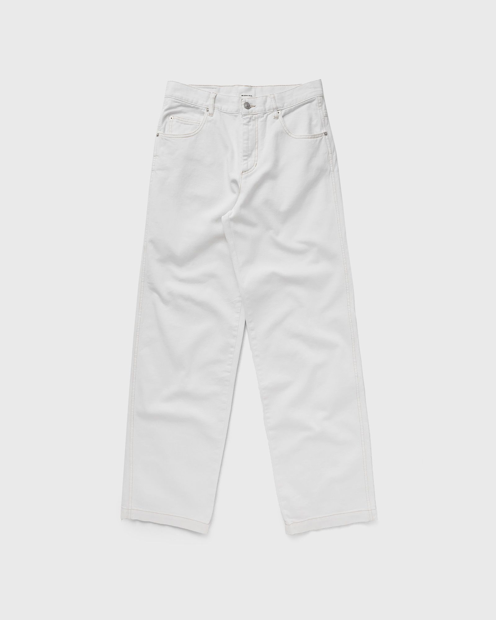 Marant JORJE PANTS men Jeans white in Größe:L von Marant