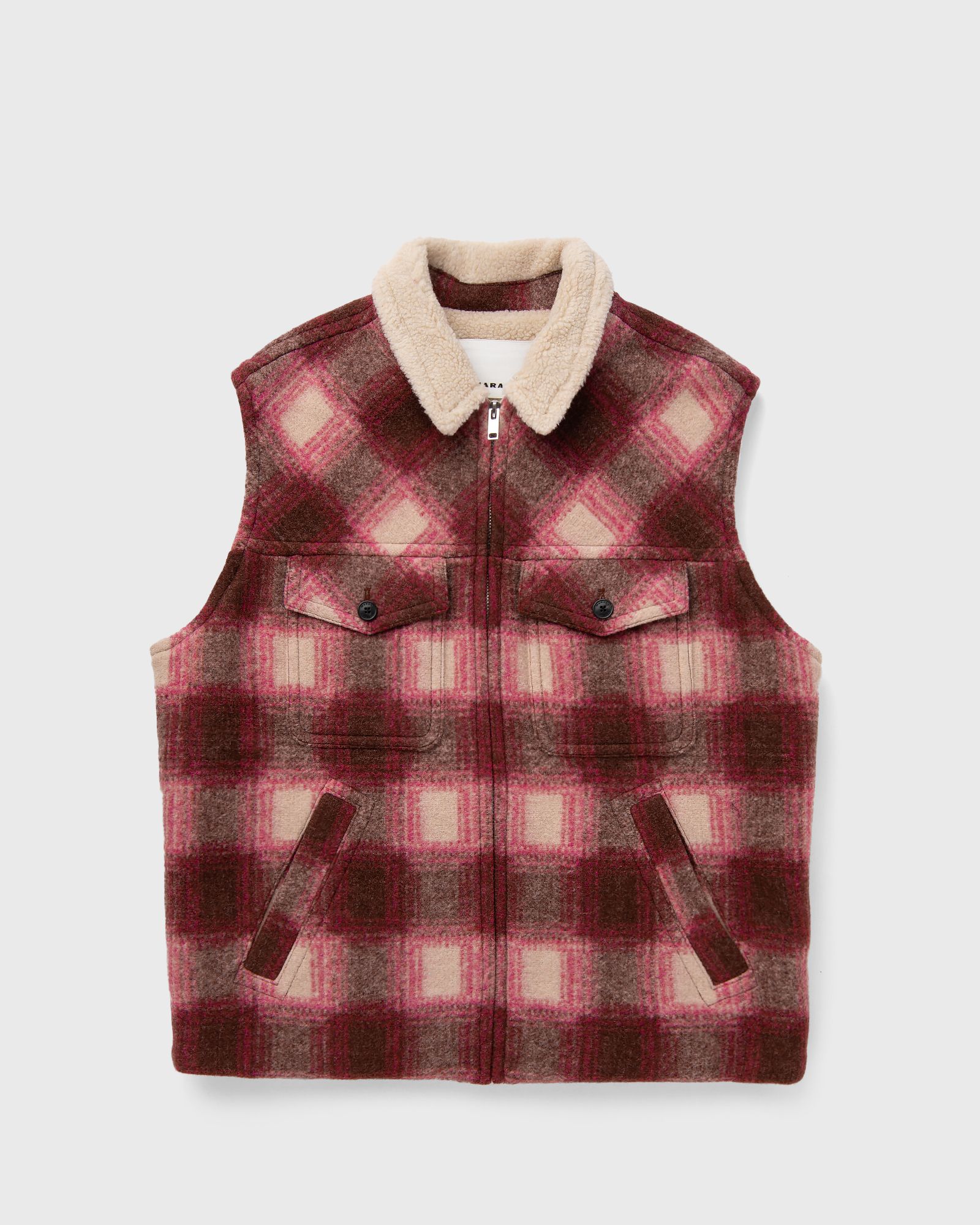 Marant KIRANEO JACKET men Vests pink|red in Größe:M von Marant