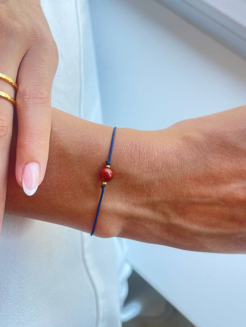 Geburtsstein Armband Mit Edelstein | Buntes Personalisiertes Sternzeichen Geschenk Für Freunde von MarasBracelet