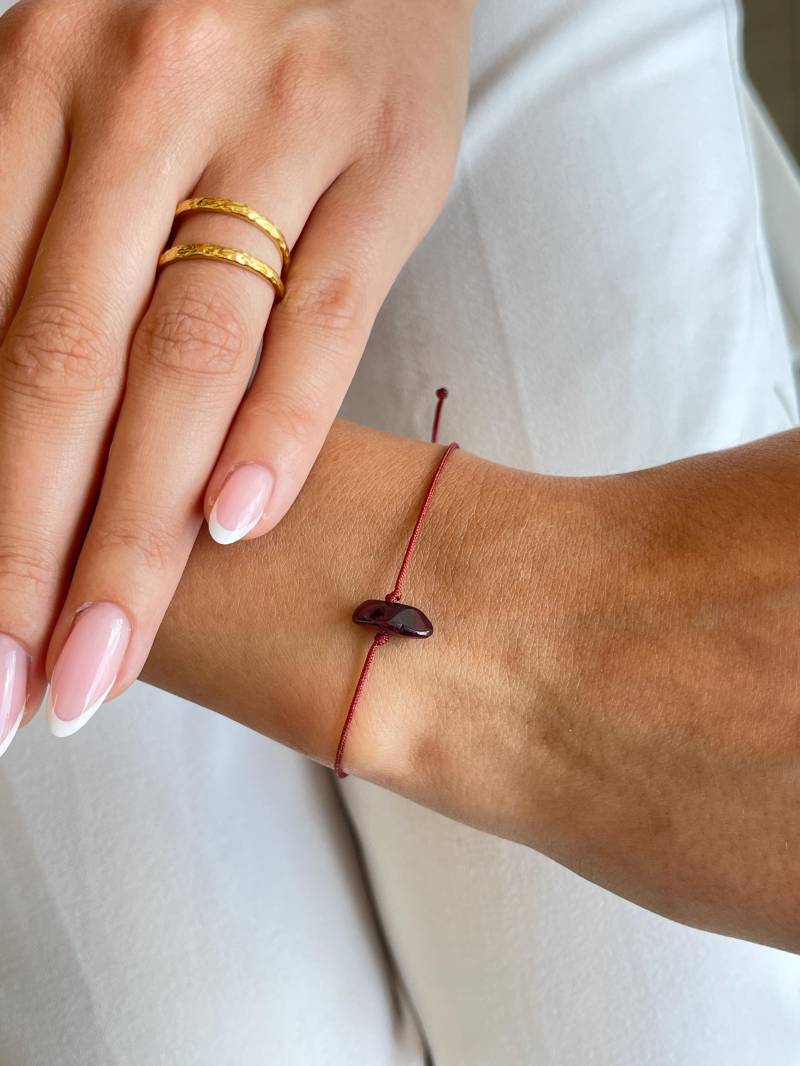 Granat Armband in Verschieden Farben von MarasBracelet