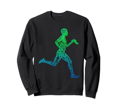 Joggen Laufen Sprinter Cross Country Workout Training Herren Sweatshirt Joggen Laufen Sprinter Cross Country Workout Training Herren Sweatshirt von Marathon Runner Jogger Sprinter Gifts Runners