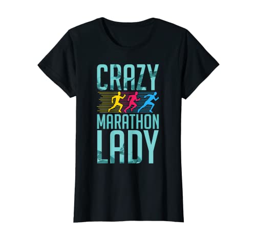 Damen Marathon Running Training Runner Finisher Coach Anfänger T-Shirt von Marathon Running