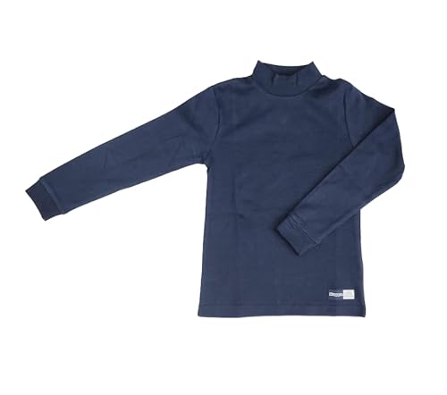 Kappa Rollkragenpullover für Jungen aus warmer Baumwolle, blau, 10 Jahre von Marbel